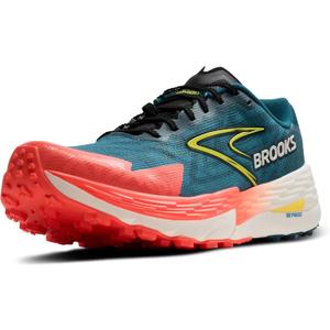 Brooks Men's Catamount 4 Speed Trail Running Shoe - Legion Blue/Celestial/Flame - 12.5 Medium