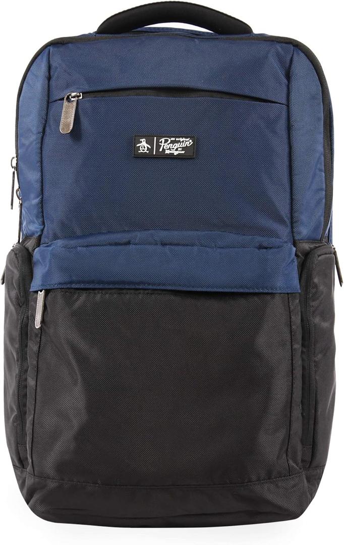 ORIGINAL PENGUIN Kicker laptop backpack, Blue, One Size