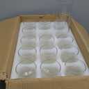 15Pack Glass Cylinder Vases for Centerpieces 14 Inch Tall Clear Flower Vases, Glass Hurricane Candle Holder Wedding Decorations, Modern Floating Candle Vase for Party Home Decor(3.35 x 14 Inch)