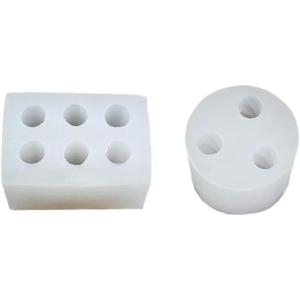2 3D three-dimensional and versatile mini pillars, candles, silicone molds, aromatherapy, dessert gummy clay sculptures