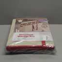 128 Ornament Storage Box, Adjustable Dividers, Stackable Holiday Ornament Organizer with Lid, Durable Fabric Bin for Christmas Decorations, Reinforced Handles, Dustproof & Space-Saving Design (White)