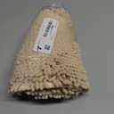 OLANLY Bathroom Rugs 24x16, Extra Soft Absorbent Chenille Bath Rugs, Rubber Backing Quick Dry, Machine Washable Bath Mats for Bathroom Floor, Tub and Shower, Home Decor Accessories, Beige