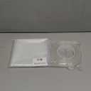 Pangda 31.5 x 47.24 inches Broken Window Cover with Nano Double-Sided Tape, Pre-Cut Transparent PVC Car Window Covering Film, Temporary Car Glass Fix Kit for Broken Glass Replacement Protection