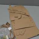 WADORN DIY Women Tote Handbag Making Kit, Imitation Leather Crossbody Shoulder Bag Sewing Set with Instruction Handmade Designer Bag Making Accessories Women Handicraft Gift, 8.4x2.9x5.9 Inch, Khaki