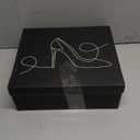 mysoft Women's Western Cowboy Boots Embroidered Mid-Calf Pointed Toe Cowgirl Boot. Size 7.5