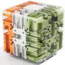 3D Cube Puzzle for Kids 3-5 8-12, Education Sensory Toys with Color-Match Ball, Birthday Gift for Adults Kids 8 9+ Year Old Boy