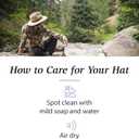 Wallaroo Hat Company Mens Outback Fedora  Lightweight Wide Brim Natural Fiber Hat, UPF 50+ UV Protection, Travel Sun Hat (Large-X-Large)