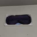 Cordless Heated Eye Mask for Dry Eyes Relief, with 3 Heat Settings, Washable Eye Cover, Warm Heating Pad for Stye Eye Treatment & Travel Use (Navy Blue)