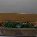 Goplus 2.4-ft Pre-lit Artificial Christmas Tree with White LED Lights