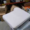 Two Sofa Pillows White 21"x30" (16"x23") 