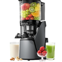 EanOruus Juicer Machines, 3-in-1 Cold Press Juicer with 6.5" Extra Large Chute, 100oz Large Capacity, AC Motor, Makes Juice, Nut Milk & Sorbet, Premium Gray