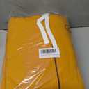 R RAMBLER 1985 Men's Track suit set Thick Fleece Hoodie Sweatsuit 2 pieces,casual winter warmer outfit (Yellow, L)