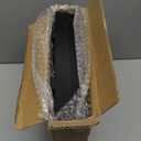 Paper Plate Dispenser Under Cabinet - 9 inch Bamboo Paper Plate Dispenser, Kitchen Counter Vertical Holder Organizer Countertop Caddy Black (9 Inch)