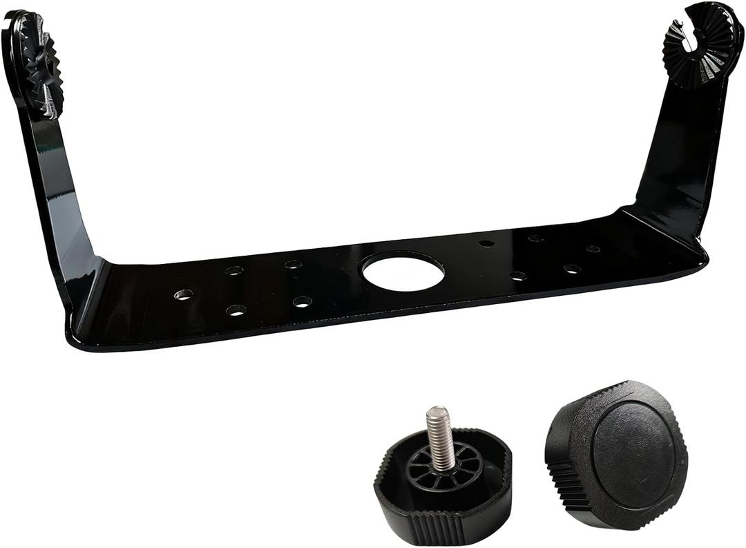 000-11020-001 Gimbal Mounting Bracket with Knobs for 9" Touchscreen Fish Finders,Compatible with Lowrance 9 HDS Gen2 Touch, 9 HDS Gen3, 9 HDS Carbon, 9 Elite-Ti, 9 Hook, 9 Elite-HDI-Chirp