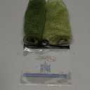 SubSahara Authentic African Net Sponge - 2 Pack Exfoliating Bath & Shower Loofah Sponge for Body & Face, Gentle Scrubber for All Skin Types, Travel, Durable (Olive Green & Light Green)