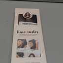 Heatless Curls Overnight, Velvet Satin Heatless Hair Curler Set, Heatless Hair Curler Overnight for All Hair Types, Hair Styling Accessories with Silk Scarf (Brown)