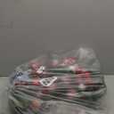 Liliful Christmas Mailbox Swag Red Green White 88 Inch Xmas Mailbox Swag Traditional Artificial Christmas Decorations for Home Indoor Outdoor Decorations