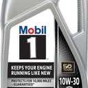 Mobil 1 Advanced Full Synthetic Motor Oil 10W-30, 5 Quart 