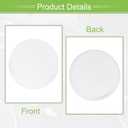 ACROPIX Universal 7 Inch Speaker Grills Mesh for Audio Subwoofer 183x193x11mm Grille without Frame White - Pack of 1