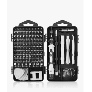 115-in-1 Precision Screwdriver Set, Electronics Repair Tool Kit Micro Magnetic Bit with Flexible Shaft for Phone, Mac, Computer, Watc