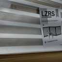 LZRS 3-Panel Wooden Free Standing Foldable Dog Gate Indoor 24" High,Step-Over Safety Pet Gate for Doorways, Stairs, Hallways, Indoor Dog Barrier for Small to Medium Dogs & Puppies, White