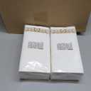 100 Pcs Charger Plates 13 Inch Plastic Round Chargers Bulk 50 Dinner Plates 50 Disposable Napkins for Wedding Party Event Table Decoration Setting(Gold)