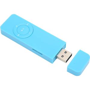 64GB MP3 Player, Portable Digital Lossless Sound Music MP3 Player, Portable HiFi Sound Mp3 Music Player, E Book Listen to Novels Mini Music Player for Students Kids (Blue)