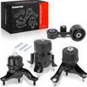 A-Premium 4PCS Engine Motor Mount Transmission Mount Torque Strut Mount Set Compatible with Toyota Camry 2007 2008 2009 2.4L, Automatic Trans, Replace# 123090H060 123720H090 123620H030 123610H100