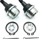 2pcs Upper or Lower Ball Joints 42-1015 Replacement 51355-HN0-A01, 51375-HP5-601 for Honda Foreman 500 TRX500FPM TRX500FE TRX500FPE TRX500FM 450 TRX650 ATVs Pioneer 700 1000 utv