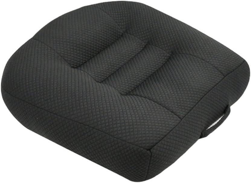 Car Booster Seat Cushion Heightening Height Boost Mat, Breathable Mesh Portable Car Seat Pad Fatigue Relief Suitable for Trucks, Cars, SUVs, Office Chairs, Wheelchairs(Black)