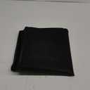 2PCS 25.2"x 23.2" Washer and Dryer Covers for The Top, Silicone Dryer Top Protector Mat Non-slip Washing Machine Covers for Laundry Machine(Black)