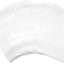 200 Pack White Kraft Paper Bags, 5" x 7.5", Gift Cards, Gift Candy, Cookies, Donuts, Crafts, Party Favors, Sandwiches, Jewelry Goods, Snack Bags, Flat Gift Bags (White, 5x7.5 Inch (Pack of 200))