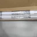 LazBlinds No Tools No Drill 1" Vinyl Mini Blinds, Cordless Blinds for Windows, Light Filtering Horizontal Window Blinds & Shades, 27" W x 36" H, White