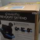 Evenflo Gold Revolve360 Extend All-in-One Rotational Car Seat with SensorSafe (Onyx Black)