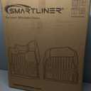 SMARTLINER Custom Fit All Weather Protection Black 3rd Row Liner Compatible with 2023-2024 Toyota Sequoia (Only Fits 7 Passenger Models Without Center Console)