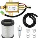 149-2311 Fuel Pump E11007 A029F889 with 149-2457 Fuel Filter TuneUp Kit for Onan RV Cummins Generator 3600 4000 4KW Microlite MicroQuiet Generators Camp Power KYD with 1403280 Air Filter and Fuel Line