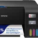 Epson EcoTank ET-2400 Wireless Color All-in-One Cartridge-Free Supertank Printer with Scan and Copy  Easy, Everyday Home Printing, Black
