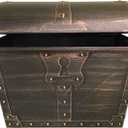 Teacher Created Resources Large Plastic Treasure Chest Classroom Rewards Pirate Party Goody Box (TCR8759) (Pack of 6)