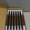 Goo-Ki 6 Pack 6-1/4 Inch 160mm Hole Center Cabinet Pulls Matte Black Zinc Alloy Kitchen Drawer Pulls Drawer Handles 6.7 Inch Length 2201-B-160