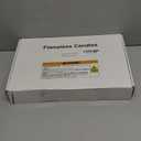 Homemory Pure White Acrylic Flameless Candles, LED Candles, Battery Operated Candles with Remote Control and Timer, Fake Electric Candle, Wedding, Home Decor, Set of 9