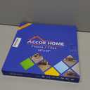 Peel and Stick Floor Tile, 20-Pack 12 x 12 inch Vinyl Flooring, Real Wood Look Self-Adhesive Luxury Vinyl Tiles, Easy DIY for Kitchen, Bedroom and Living Room, Cover 20 Sq. Ft, Davos Pecan