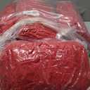 Trlyc 50 Pcs Spandex Chair Covers for Dining Chairs Stretch Polyester Dining Chairs Slipcovers for Wedding Party Decor Banquet Flat-Front Chair Cover (Burgundy)