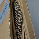 Voten Storage Cubes Baskets Bins Organizer 11x11x11'' Fit 12x12''Cube Storage Organizer Bookcases Shelf,Durable Woven Cotton Storage Basket for Organizing,Round 3Pack Camel/Mixed Black (L11xW11xH10.7)