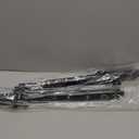 Vondynote Set of 2 Short Speaker Poles for Subwoofer Mini Speaker Pole Mount Height Adjustable with M20 Threaded and 35mm Adapter Speaker Extender