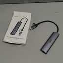 Acer USB to Ethernet Adapter, USBC Hub Ethernet 1Gbps with 3*USB 3.0, Aluminum Heat Dissipation, Driver Free, USB to Network Adapter for Windows 10, 8.1, Mac OS, Laptop, MacBook Pro, iPad, XPS