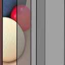 OCESTORE Privacy Screen Protector,(2 Pack) Anti-Spy Anti-Glare Ultra-Thin Clear 9H 2.5D Arc Tempered Glass Protective Film Replacement for Galaxy A02S A03S.