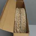 13.8 in Round Woven Placemats Plate Chargers Set of 10, Rattan Wicker Table Mats Chargers for Dinner Plates Boho Farmhouse Rustic Place Mats for Dining Table Decor (Natural Color)