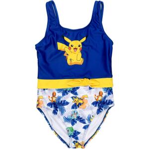 Pokemon Girls UPF 50+ One Piece Bathing Suit Little Kid to Big Kid (6)