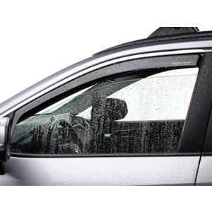Weathertech Custom Fit Side Window Deflectors for Ford F-150, F-150 Lightning, F-150 Raptor - (801025IM-81765IM), Dark Tint