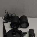 Christmas Snowflake Projector Lights Outdoor,Timer Setting Double Head Snowfall Led Lights Waterproof,Landscape Decorative Lighting Projection Lamp for Xmas Holiday Wedding Indoor Garden Patio